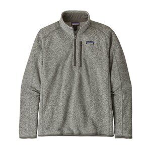Patagonia Men's Stonewash Gray Better Sweater Quarter Zip Size Medium